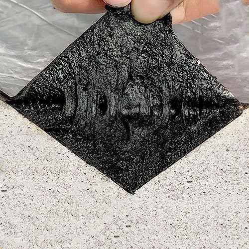 Asphalt Rissversiegelung Füller Band, Selbstklebendes wasserdichtes Bitumenband aus Aluminiumfolie for Dächer und Fenster in mehreren Größen(W20cm x 4m) von ZBORAVPIX