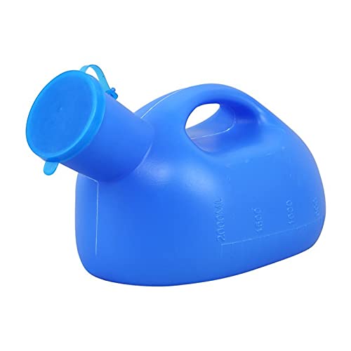 Bettpfanne Flasche Urinale Kammer, 2000 ml männlicher Urinal-Urinsammelbehälter mit Deckel for Erwachsene, die Camping fahren Bettpfanne Flasche Urinale Kammer, 2000 ml männlicher Urinal-Urinsammelbehälter mit Deckel for Erwachsene, die Camping fahren von ZBORAVPIX
