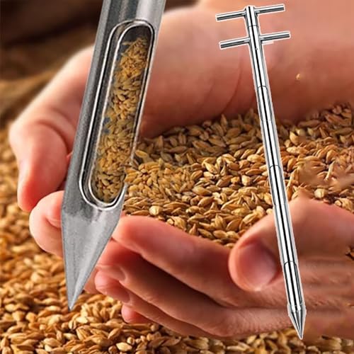 Boden-Korn-Probenehmer, Doppelrohr-Sondenset zur Boden- und Düngemittelprobenahme in mehreren Größen(2m (6.5ft)) von ZBORAVPIX