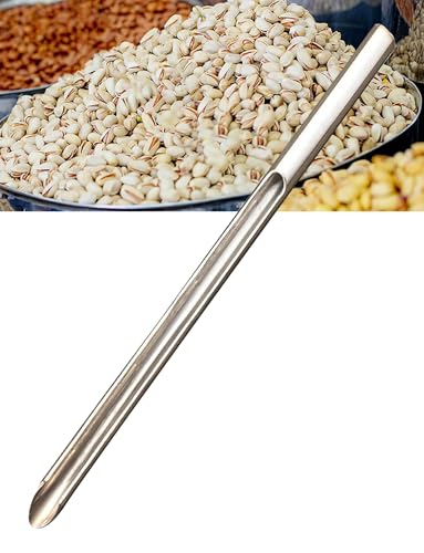 Boden-Korn-Probenehmer, Edelstahl Silber Getreide Probenehmer Mehrere Größen for Weizen Mais Reis(32mm,60cm) von ZBORAVPIX