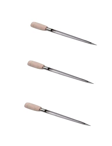 Boden-Korn-Probenehmer, Packung mit 3 Getreideprobensonden for Testen von Reisdünger, Boden und Getreide in mehreren Größen(70x1.8cm/27.5x0.7in) von ZBORAVPIX