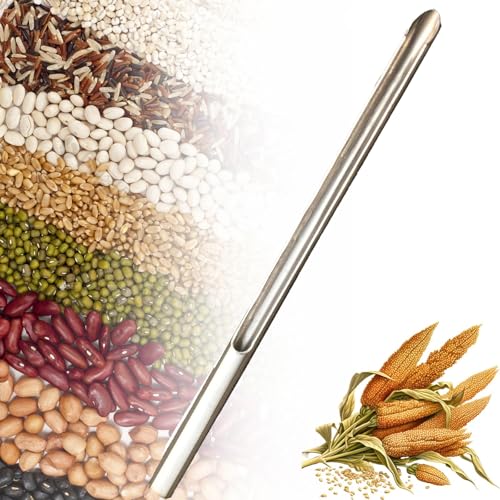 Boden-Korn-Probenehmer, Sonde zur Lebensmittelprobenahme, Doppelrohr-Design, mehrere Größen(80cm,38mm) von ZBORAVPIX
