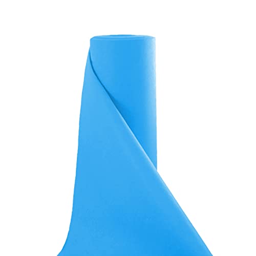 Boden Läufer Teppich， Blauer Gang-Teppichläufer, 2 mm Dicke, 1–1,5 m x 10–50 m(1.5x25m) von ZBORAVPIX