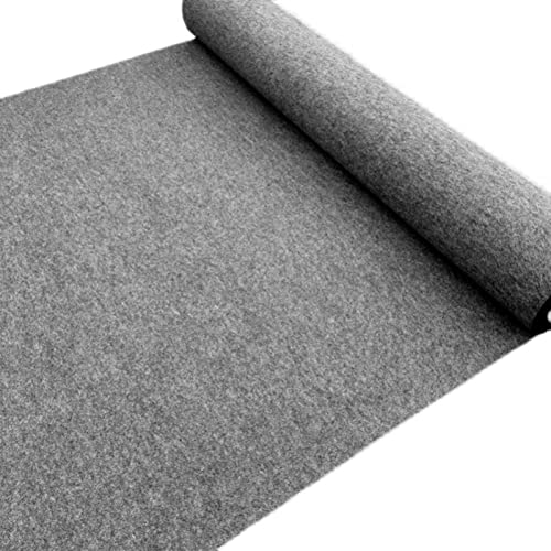 Boden Läufer Teppich， Grauer Gangläufer-Teppich, 1–1,5m x 10–50m(1.2x15m) von ZBORAVPIX