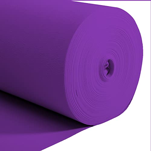 Boden Läufer Teppich， Hochzeitsgangläufer Lila Mehrere Größen(1.5x30m) von ZBORAVPIX