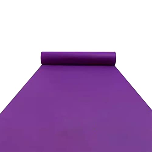 Boden Läufer Teppich， Läuferteppich for Hochzeitsgänge, Lila, mehrere Größen, 2 mm(1.5x15m) von ZBORAVPIX