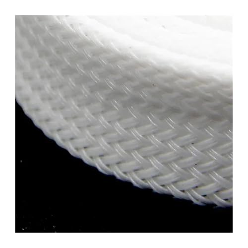 Cable Tidy Sleeve Protector Wire, Erweiterbarer, hochdichter Geflechtschlauch aus PET, mehrfarbig, 2–40 mm, 2 m(Grey,25MM-2 METERS) von ZBORAVPIX