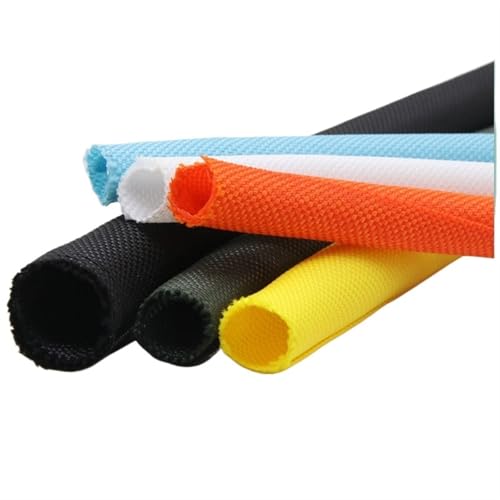Cable Tidy Sleeve Protector Wire, Kabelmanagement-Hülle, mehrfarbig, 5–60 mm(19mm-Black) von ZBORAVPIX