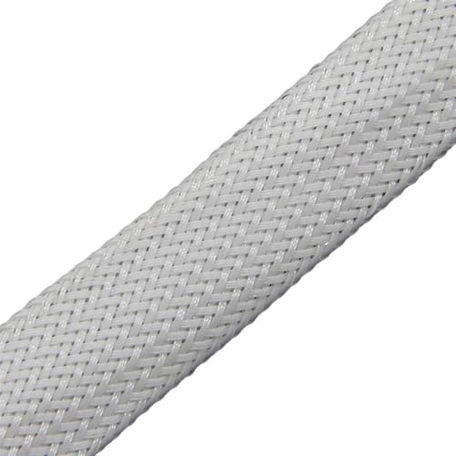Cable Tidy Sleeve Protector Wire, Kabelmanagement-Hülse 2-40 mm, mehrfarbig(White,6MM-1 METERS) von ZBORAVPIX