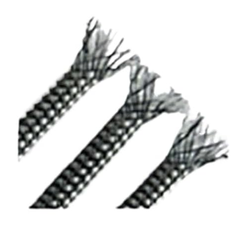 Cable Tidy Sleeve Protector Wire, PP-Baumwolle PET Garn Kabelbaum Ärmel Multicolor 4mm 8mm 12mm(Grey Black,4MM-1METER) von ZBORAVPIX