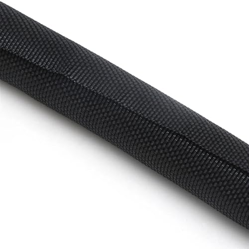 Cable Tidy Sleeve Protector Wire, Selbstschließende geflochtene Kabelmanagementhülle, mehrfarbig, mehrere Größen(Black,10MM-5 METERS) von ZBORAVPIX