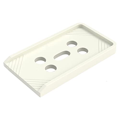 Computer-CPU-Ständer, Halterung CPU-Halter unter dem Schreibtisch mit 4 Rollen for PC-Tower in Schwarz und Weiß(White One Way) von ZBORAVPIX