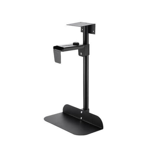 Computer-CPU-Ständer, Halterung CPU-Tower-Halterung for unter den Schreibtisch, 360 Grad schwenkbar, verstellbar, passend for die meisten, Schwarz/Weiß(Black) von ZBORAVPIX