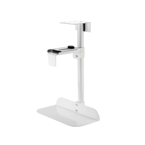 Computer-CPU-Ständer, Halterung CPU-Tower-Halterung for unter den Schreibtisch, 360 Grad schwenkbar, verstellbar, passend for die meisten, Schwarz/Weiß(White) von ZBORAVPIX