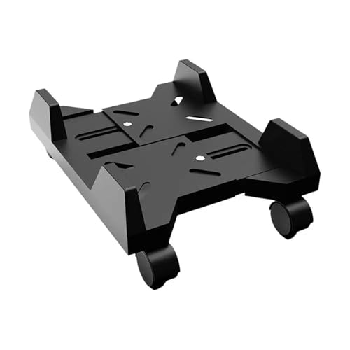 Computer-CPU-Ständer, Halterung Mobiler CPU-Ständer for unter den Schreibtisch mit Lenkrollen in Schwarz for das Home Office Computer-CPU-Ständer, Halterung Mobiler CPU-Ständer for unter den Schreibtisch mit Lenkrollen in Schwarz for das Home Office von ZBORAVPIX