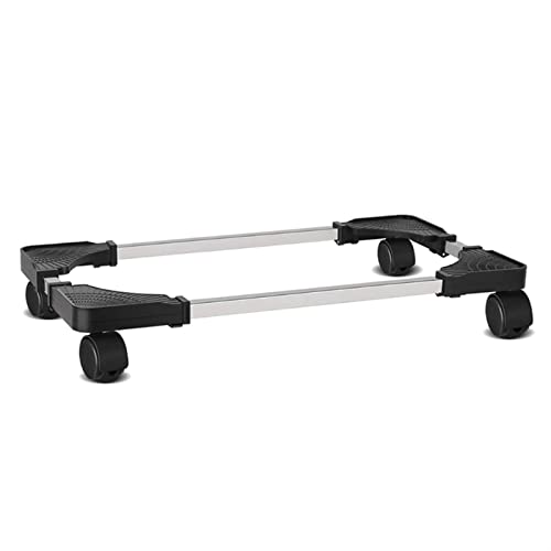 Computer-CPU-Ständer, Halterung Verstellbarer CPU-Ständer mit feststellbaren Rollen, mehrfarbig(Black) von ZBORAVPIX