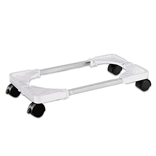 Computer-CPU-Ständer, Halterung Verstellbarer CPU-Ständer mit feststellbaren Rollen, mehrfarbig(White) von ZBORAVPIX