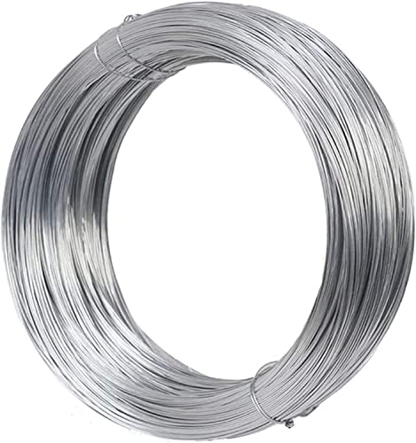 Drahtseil aus rostfreiem Stahl, Edelstahldrahtseil, 1,6 mm Durchmesser, silberfarben, 1 m bis 100 m(85M/278.9Ft) von ZBORAVPIX