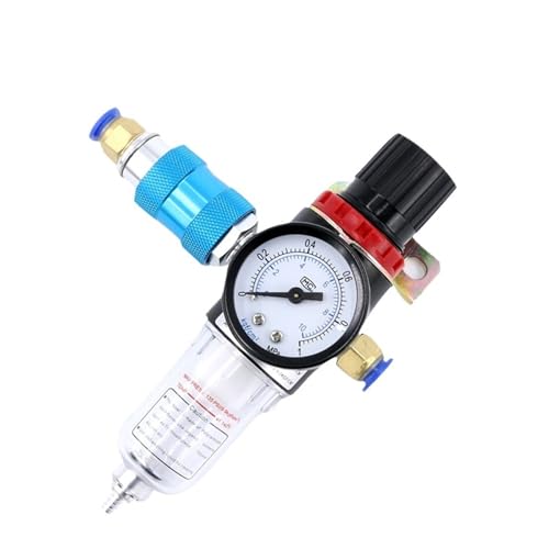 Druckluftfilter-Wasserabscheider, AFR2000 Pneumatisches Druckregel- und Druckminderventil for Öl-Wasser-Abscheiderfilter(Afr2000-4mm) von ZBORAVPIX