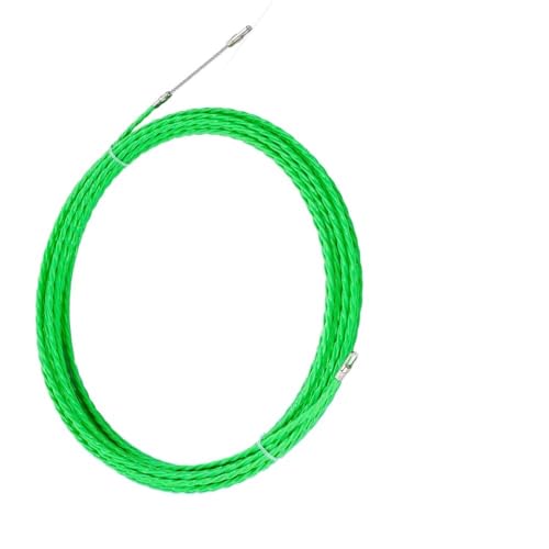 Electrical Wire Threader Puller, Kabel Push Puller Fiberglas Duct Rodder Fisch Band Elektrische Draht Guide Werkzeug 4mm 5-50M(20m) von ZBORAVPIX