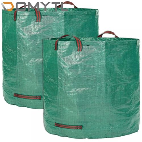 Gartenabfallsäcke Säcke, Garten-Abfall-Taschen 670x770mm wiederverwendbare faltbare Mehrfarbengroßkapazität(Black) von ZBORAVPIX