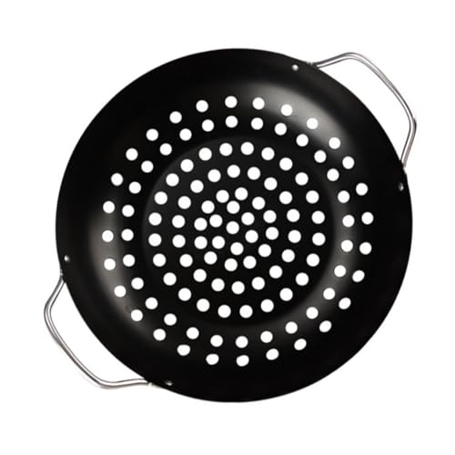 Grill Netz Rack Korb Barbecue, Antihaftbeschichtete Grillpfanne, Schwarz, 31,7 x 28 x 9 cm Grill Netz Rack Korb Barbecue, Antihaftbeschichtete Grillpfanne, Schwarz, 31,7 x 28 x 9 cm von ZBORAVPIX