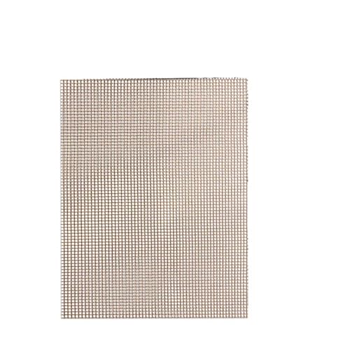 Grill Netz Rack Korb Barbecue， BBQ-Grillnetz, wiederverwendbar, antihaftbeschichtet, Schwarz/Braun, mehrere Größen(1pcs 33x40cm Brown) von ZBORAVPIX