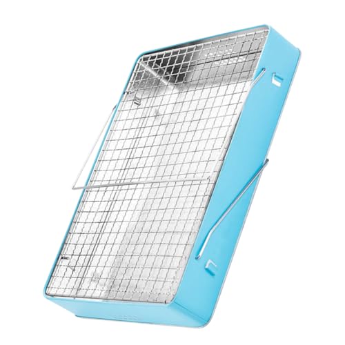 Grill Netz Rack Korb Barbecue， Sky Holzkohlegrill 32x22x5,5 cm for Camping-Picknicks von ZBORAVPIX