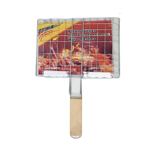 Grill Netz Rack Korb Barbecue， Wiederverwendbarer BBQ-Grillkorb aus Netzgewebe in mehreren Größen(21.5x19x39.5cm) von ZBORAVPIX