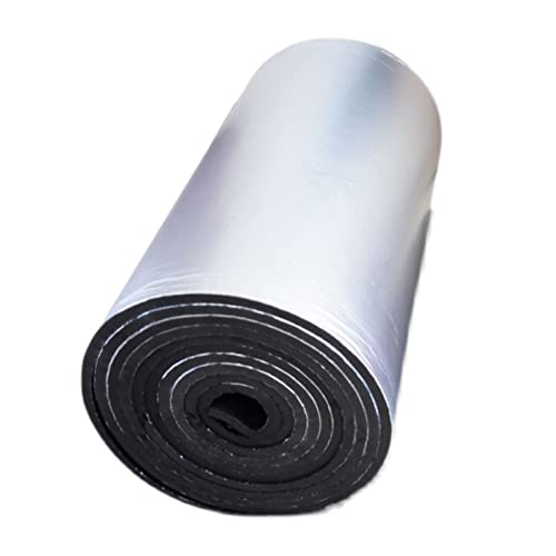 Heizkörper-Reflektor-Paneele, Doppelte Aluminiumfolie-Isolierrolle, selbstklebend, for Dachboden, Schuppen, Van, mehrere Größen(30mm(thk),1 * 2M(2m²)) von ZBORAVPIX