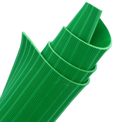 Kautschuk-Rollbodenmatten， Dielektrische Gummi-Isoliermatte, mehrfarbig, 3–10 mm Dicke(Green Lxt,11'x1/5"(3.4mx5mm)) von ZBORAVPIX