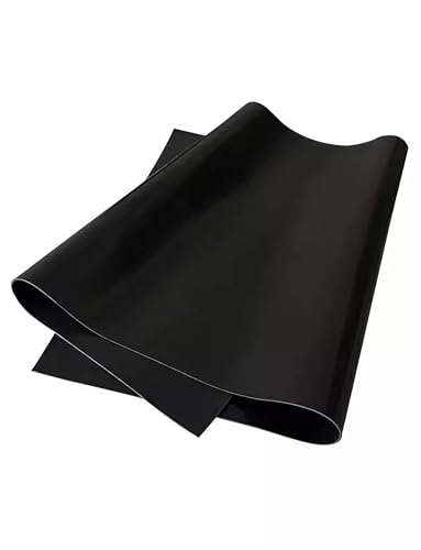Kautschuk-Rollbodenmatten， Matte zur elektrischen Isolierung, schwarz, mehrere Größen(100x100x0.3cm) von ZBORAVPIX