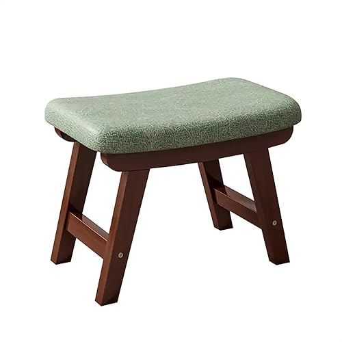 Meditationsbank Hocker Stuhl, Kniebank aus Holz mit Kissen, dunkles Walnussholz, 48,8 x 39,9 x 29,9 cm von ZBORAVPIX