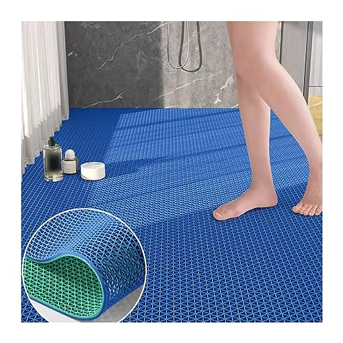 PVC Drainage Boden Gummimatte, PVC-Drainage-Bodenmatte for Nassbereiche, mehrfarbig, mehrere Größen(B,35.44x118.14in) von ZBORAVPIX