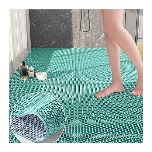 PVC Drainage Boden Gummimatte, PVC-Drainage-Bodenmatte for Nassbereiche, mehrfarbig, mehrere Größen(D,120 x 80 cm (Rectangular)) von ZBORAVPIX