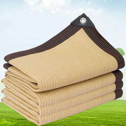 Schattentuch Netz Mesh Tarp, 90% Schattennetz mit Ösen for Pflanzen, Garten, Terrasse, Veranda, Pool, mehrere Größen(4x6m) von ZBORAVPIX