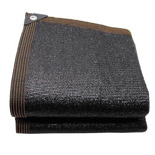 Schattentuch Netz Mesh Tarp, Garten-Schattennetz, Schwarz, mehrere Größen, 90%(6x7m) von ZBORAVPIX
