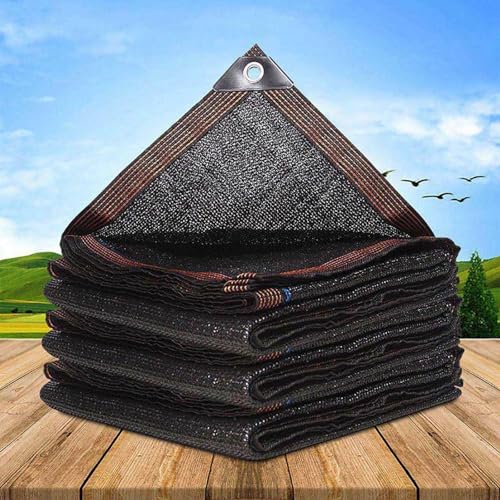 Schattentuch Netz Mesh Tarp, Garten-Schattennetz in Schwarz und mehreren Größen erhältlich(2x4m) von ZBORAVPIX