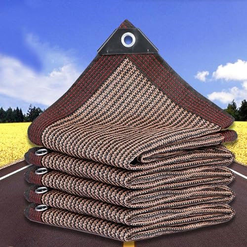 Schattentuch Netz Mesh Tarp, Maschen-Schattennetz mit Ösen 85% for Pflanzen im Freien, mehrere Größen(3x8m) von ZBORAVPIX