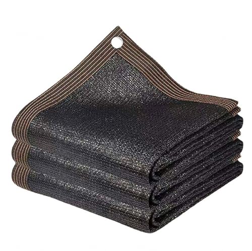 Schattentuch Netz Mesh Tarp, Sonnenschutznetz 90% Schwarz Mehrere Größen(4x4m) von ZBORAVPIX