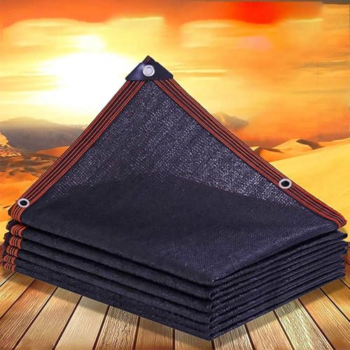 Schattentuch Netz Mesh Tarp, Sonnenschutznetz 90% Schwarz Mehrere Größen(4x6m) von ZBORAVPIX