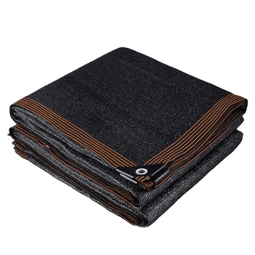 Schattentuch Netz Mesh Tarp, Sonnenschutznetz 90% Schwarz Mehrere Größen(6x7m) von ZBORAVPIX