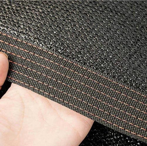 Schattentuch Netz Mesh Tarp, Sonnensegel, 90% Schattierung, HDPE-Netz, Schwarz, mehrere Größen(6x8m) von ZBORAVPIX