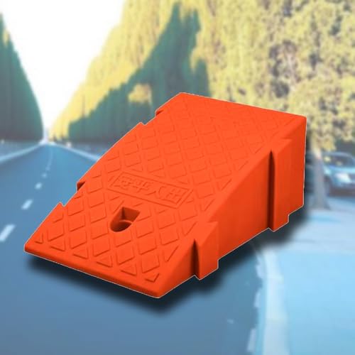 Schwelle Rollstuhlrampe Steigung, Schwellenrampe for Rollstuhlfahrer, mehrfarbig, mehrere Größen(Red,25x40 x 19 m) von ZBORAVPIX