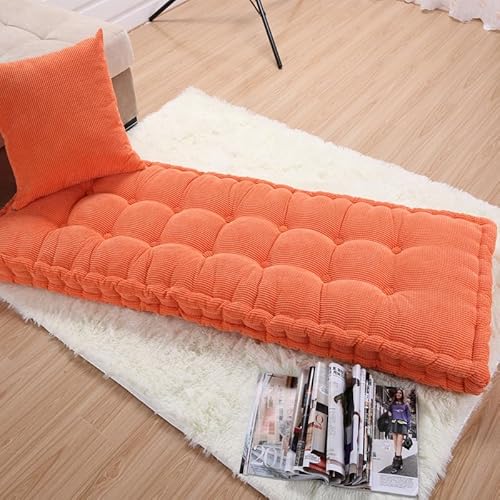 Sitzbank-Kissen-Pad, Outdoor-Bankkissen, mehrfarbig, mehrere Größen(Orange,50 x 170cm) von ZBORAVPIX