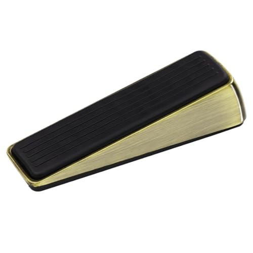 Türstopper-Keile, Nail-no Zinklegierung Türkeil Stopper Türstopper Gummi Versteckt(Greeb Bronze) von ZBORAVPIX