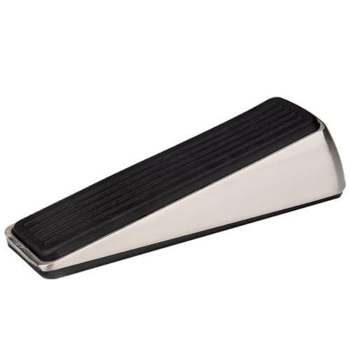 Türstopper-Keile, Nail-no Zinklegierung Türkeil Stopper Türstopper Gummi Versteckt(Silver) von ZBORAVPIX