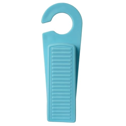 Türstopper-Keile, Wiederverwendbare, stoßdämpfende Türstopper aus Silikon(Blue,12PCS) von ZBORAVPIX