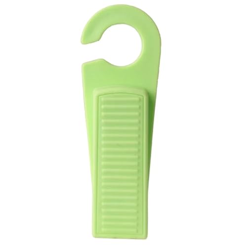 Türstopper-Keile, Wiederverwendbare, stoßdämpfende Türstopper aus Silikon(Green,6PCS) von ZBORAVPIX
