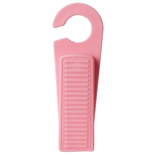 Türstopper-Keile, Wiederverwendbare, stoßdämpfende Türstopper aus Silikon(Pink,2PCS) von ZBORAVPIX